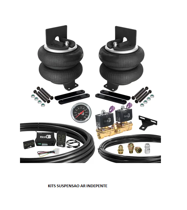 KITS SUSPENSAO AR INDEPENTE 1/2 C/ SUPORTE GOLD 24V