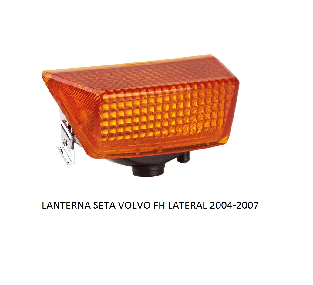 LANTERNA SETA VOLVO FH LATERAL 2004/2007 LD AMARELA