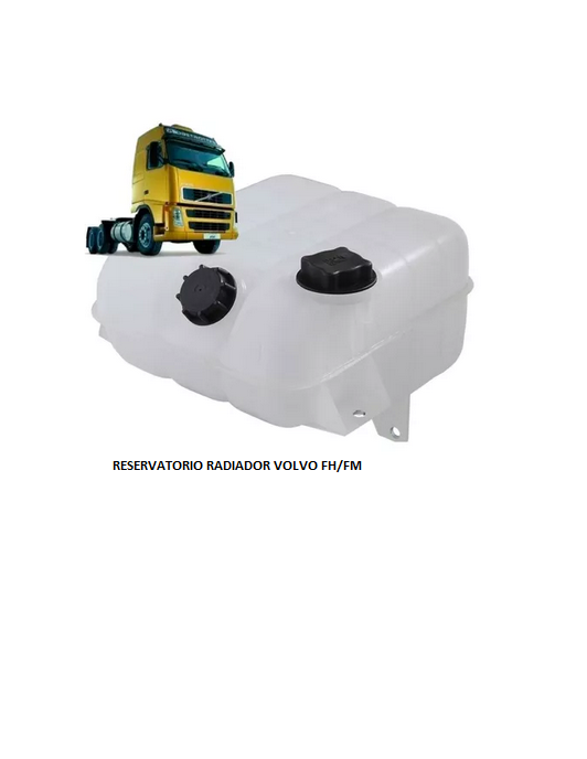RESERVATORIO RADIADOR VOLVO FH/FM 95/2014 C/TAMPA