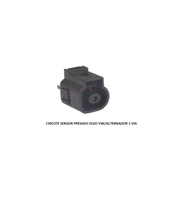 CHICOTE SENSOR PRESSAO OLEO VW/ALTERNADOR 1 VIA