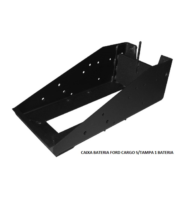 CAIXA BATERIA FORD CARGO S/TAMPA 1 BATERIA