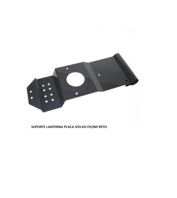 SUPORTE LANTERNA PLACA VOLVO FH/NH RETO