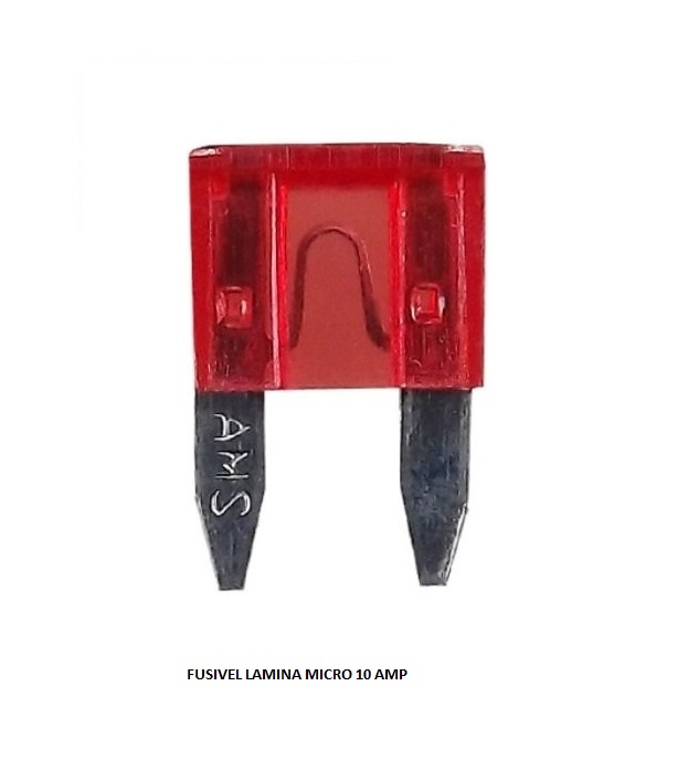 FUSIVEL LAMINA MICRO 10 AMP