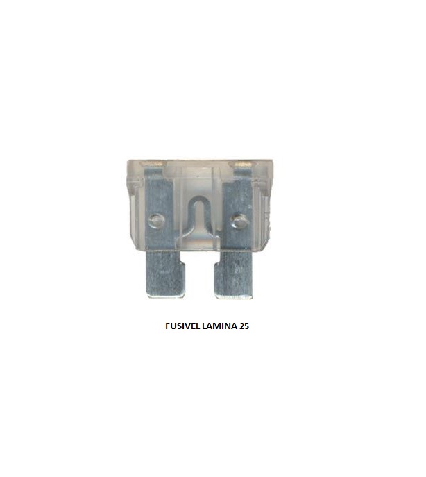 FUSIVEL LAMINA 25AMP
