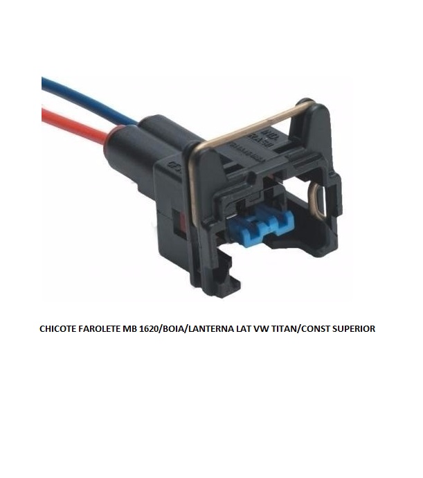 CHICOTE FAROLETE MB 1620 BOIA LANTERNA LAT VW TITAN CONST SUPERIOR MCS7743 ETE7743