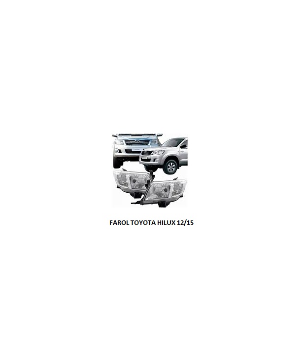 FAROL TOYOTA HILUX 12/15 LD