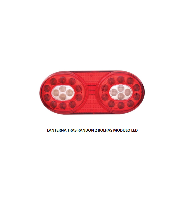 LANTERNA TRAS RANDON 2 BOLHAS MODULO LED LD