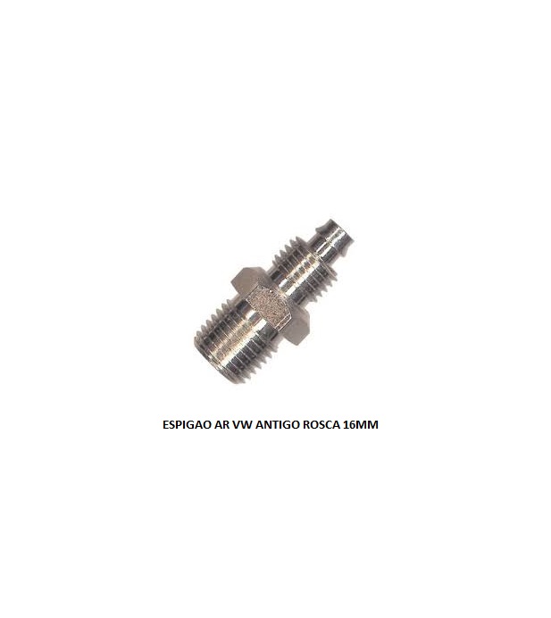 ESPIGAO AR VW ANTIGO ROSCA 16MM