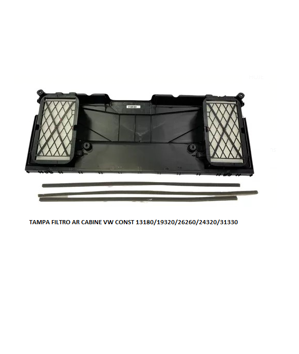 TAMPA FILTRO AR CABINE VW CONST 13180/19320/26260/24320/31330