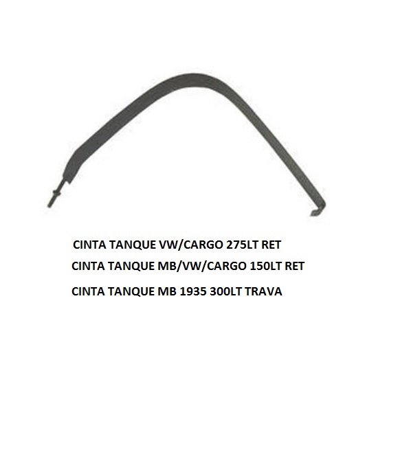 CINTA TANQUE VW/CARGO 275LT RET