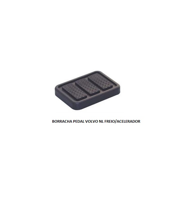 BORRACHA PEDAL VOLVO NL FREIO/ACELERADOR