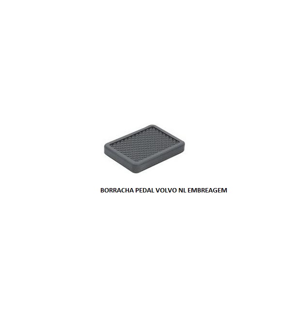 BORRACHA PEDAL VOLVO NL/EDC EMBREAGEM