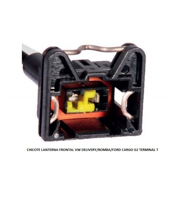 CHICOTE LANTERNA FRONTAL VW DELIVERY/BOMBA/FORD CARGO G2 TERMINAL T 2 VIAS