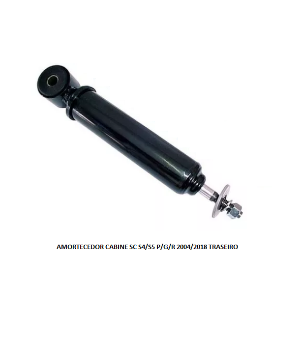 AMORTECEDOR CABINE SC S4/S5 P/G/R 2004/2018 TRASEIRO