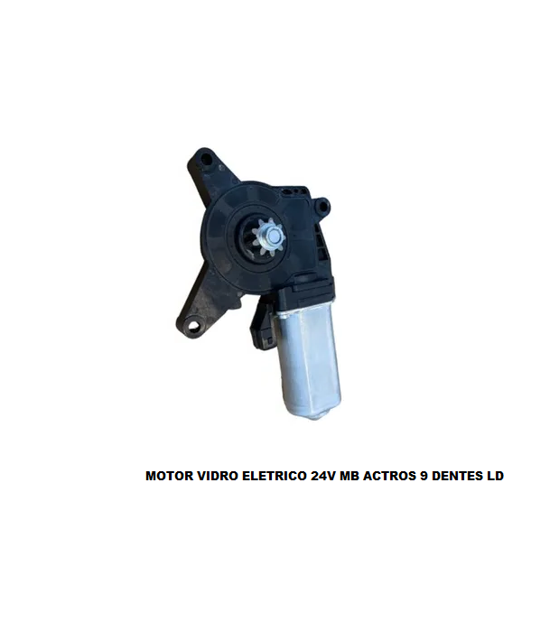 MOTOR VIDRO ELETRICO 24V MB ACTROS 9 DENTES LD