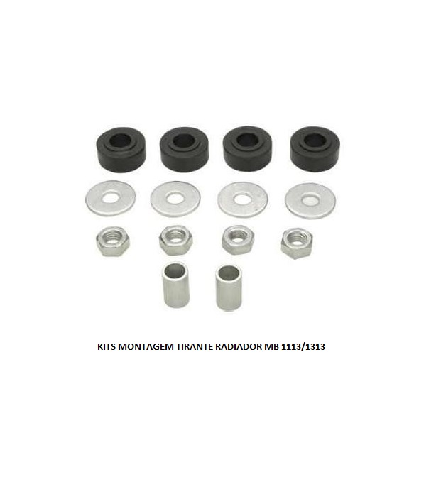 KITS MONTAGEM TIRANTE RADIADOR MB 1113/1313