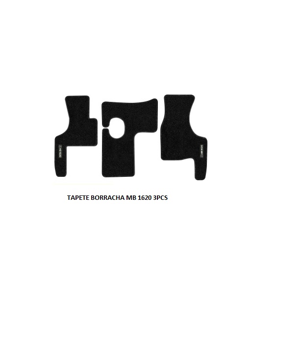TAPETE BORRACHA MB 1620 3PCS