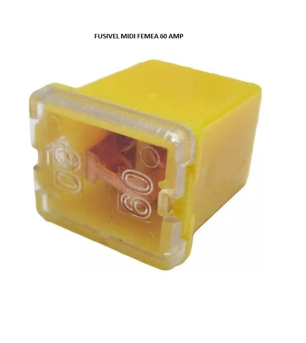 FUSIVEL MIDI FEMEA 60 AMP