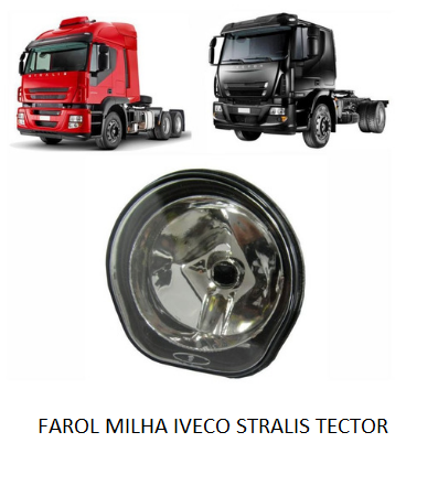 FAROL MILHA IVECO STRALIS/TECTOR/CURSOR