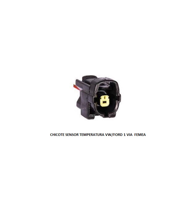 CHICOTE SENSOR TEMPERATURA VW/FORD 1 VIA FEMEA