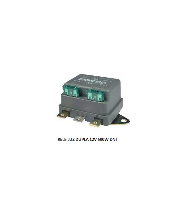 RELE LUZ DUPLA 12V 500W