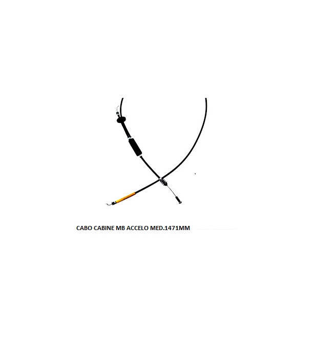 CABO CABINE MB ACCELO MED.1471MM