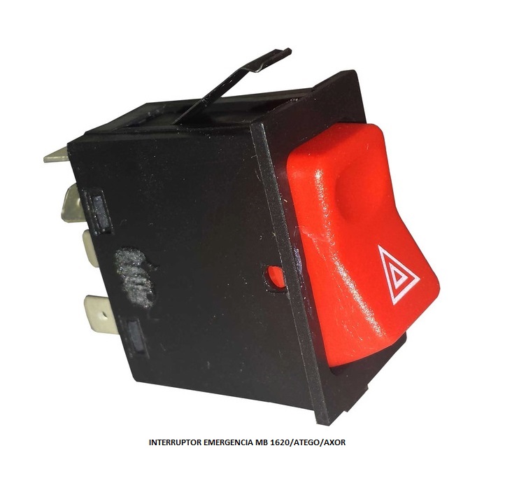 INTERRUPTOR EMERGENCIA MB 1620/ATEGO/AXOR 24V