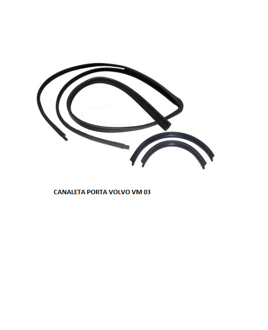 CANALETA PORTA VOLVO VM 03/ LD