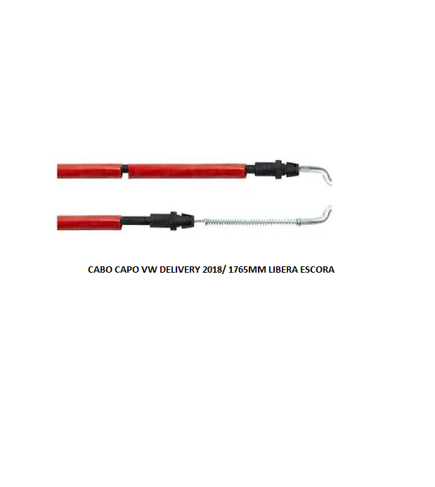 CABO CAPO VW DELIVERY 2018/ 1765MM LIBERA ESCORA