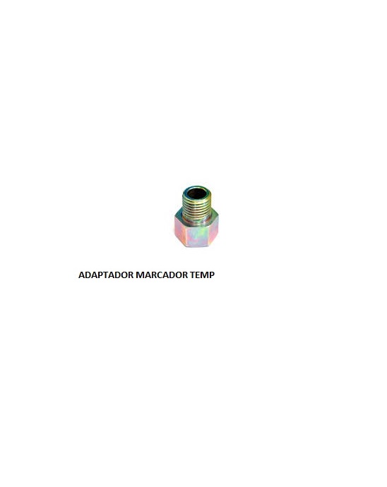 ADAPTADOR MARCADOR TEMP 7/8 INT 5/8X18UNF EXT 1/2X14NPTF