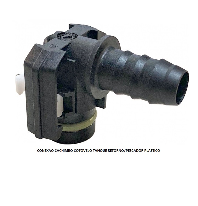 CONEXAO CACHIMBO COTOVELO TANQUE RETORNO/PESCADOR PLASTICO