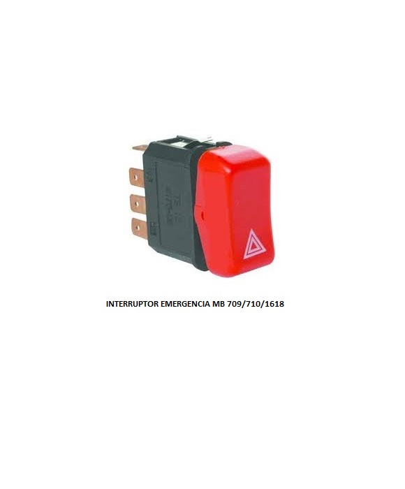 INTERRUPTOR EMERGENCIA MB 709/710/1618/1935 24V