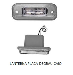 LANTERNA PLACA/DEGRAU CAIO/MB/MARCO/SC