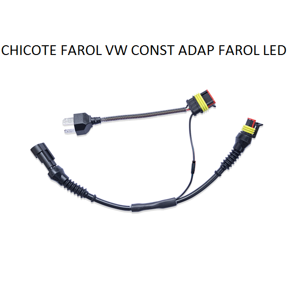 CHICOTE FAROL VW CONST ADAPTACAO FAROL LED