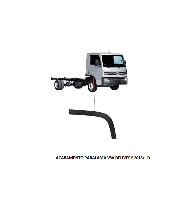 ACABAMENTO PARALAMA VW DELIVERY 2018/ LD