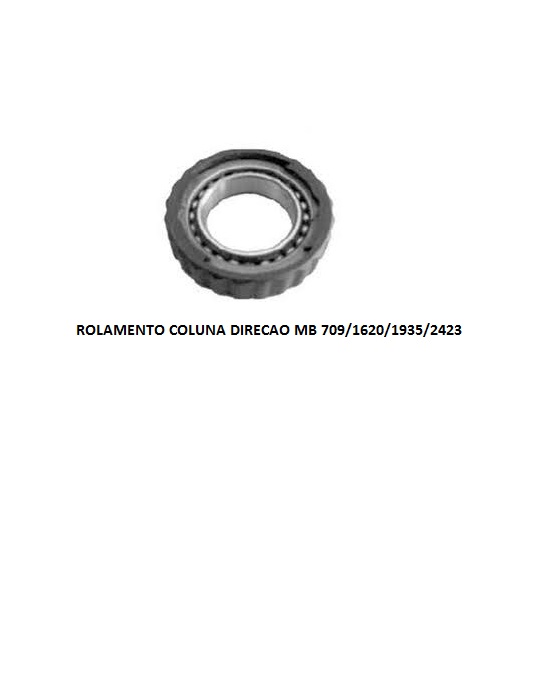 ROLAMENTO COLUNA DIRECAO MB 709/1620/1935/2423