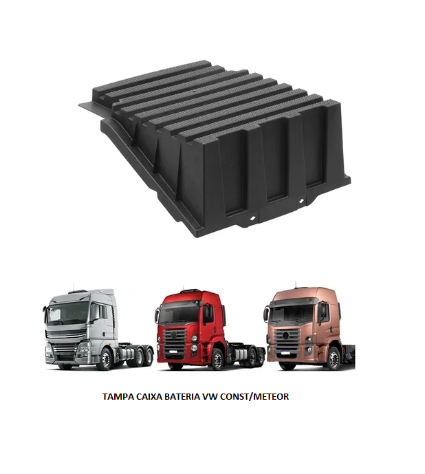 TAMPA CAIXA BATERIA VW CONST 2023/2026/METEOR 2020/2026