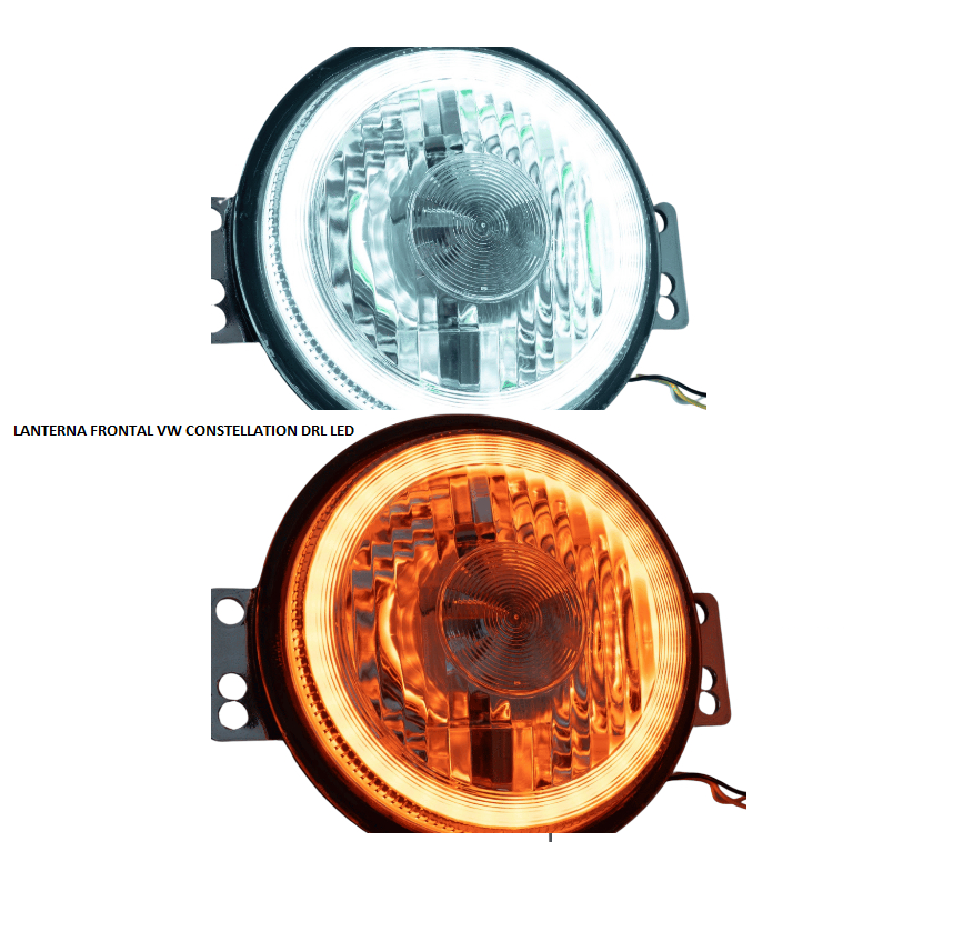 LANTERNA FRONTAL VW CONST DRL LED