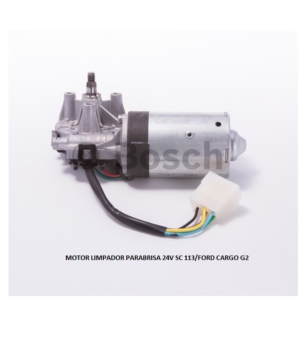 MOTOR LIMPADOR PARABRISA 24V SC 113/FORD CARGO G2