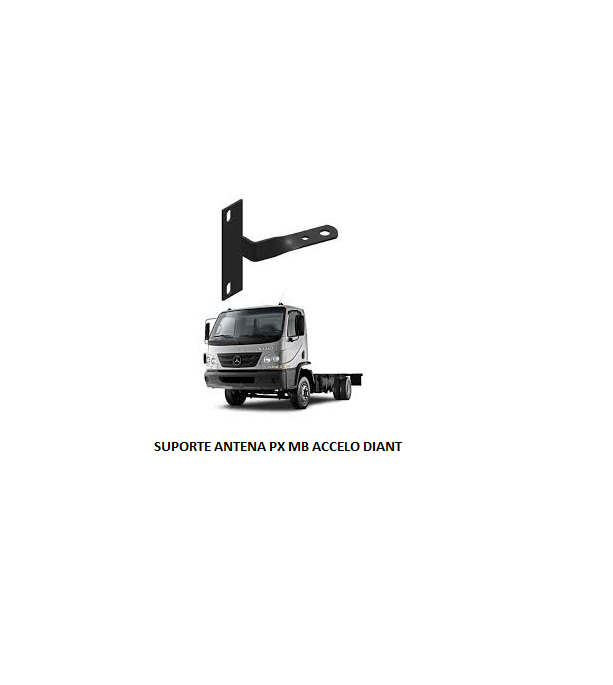 SUPORTE ANTENA PX MB ACCELO DIANT LE