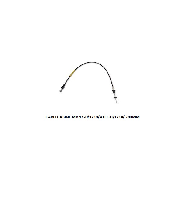 CABO CABINE MB 1720/1718/ATEGO/1714/ 780MM