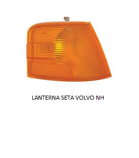 LANTERNA SETA VOLVO NH AMARELA