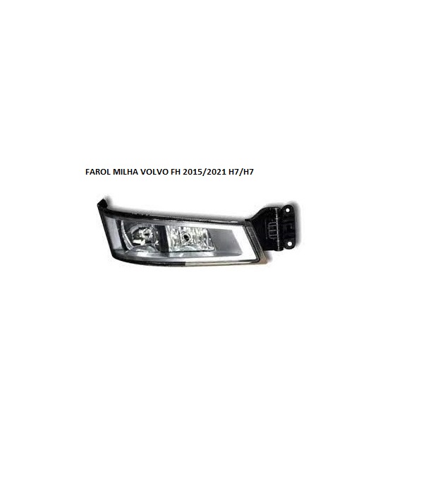 FAROL MILHA VOLVO FH 2015/2021 H7 FOCO DUPLO LE