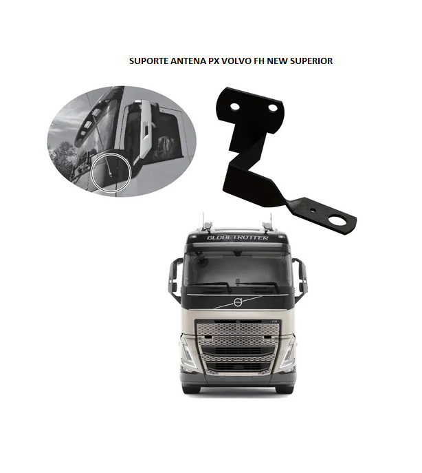 SUPORTE ANTENA PX VOLVO FH NEW SUPERIOR LD