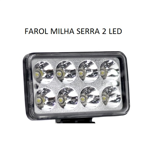 FAROL MILHA SERRA II LED BIVOLT 8 LED