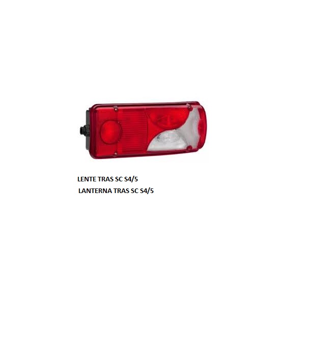 LANTERNA TRAS SC S4/5 LE LED C/VIGIA