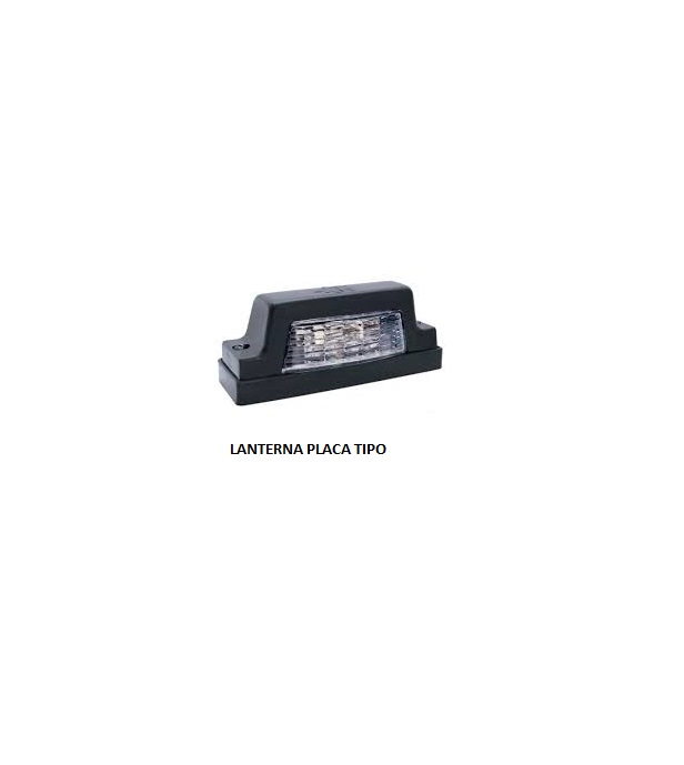 LANTERNA PLACA TIPO