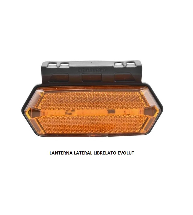 LANTERNA LATERAL LIBRELATO EVOLUT LED BIVOLT C/SUPORTE