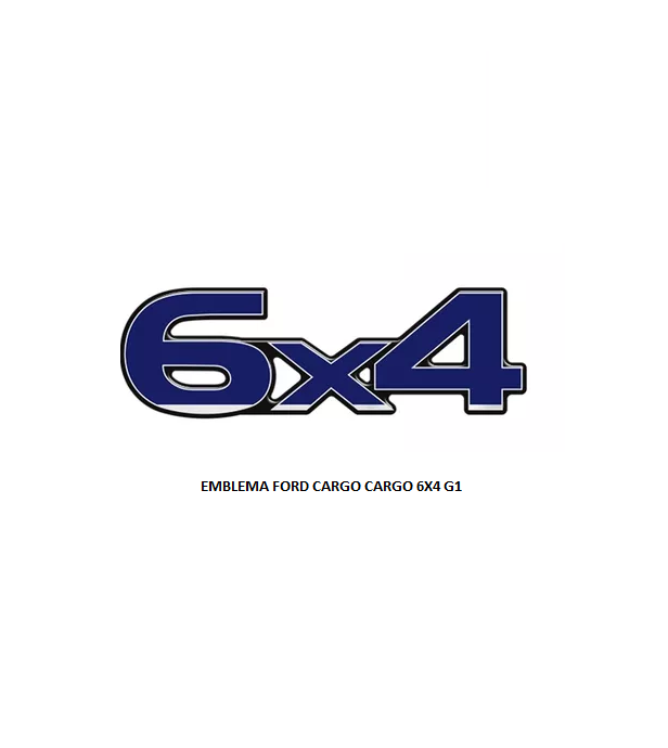 EMBLEMA FORD CARGO RESINADO 6X4