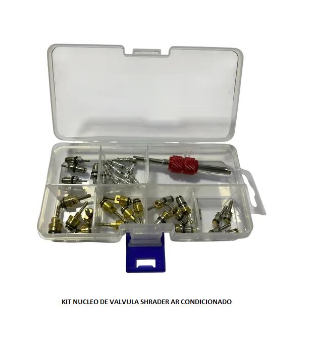 KIT NUCLEO DE VALVULA SHRADER AR CONDICIONADO
